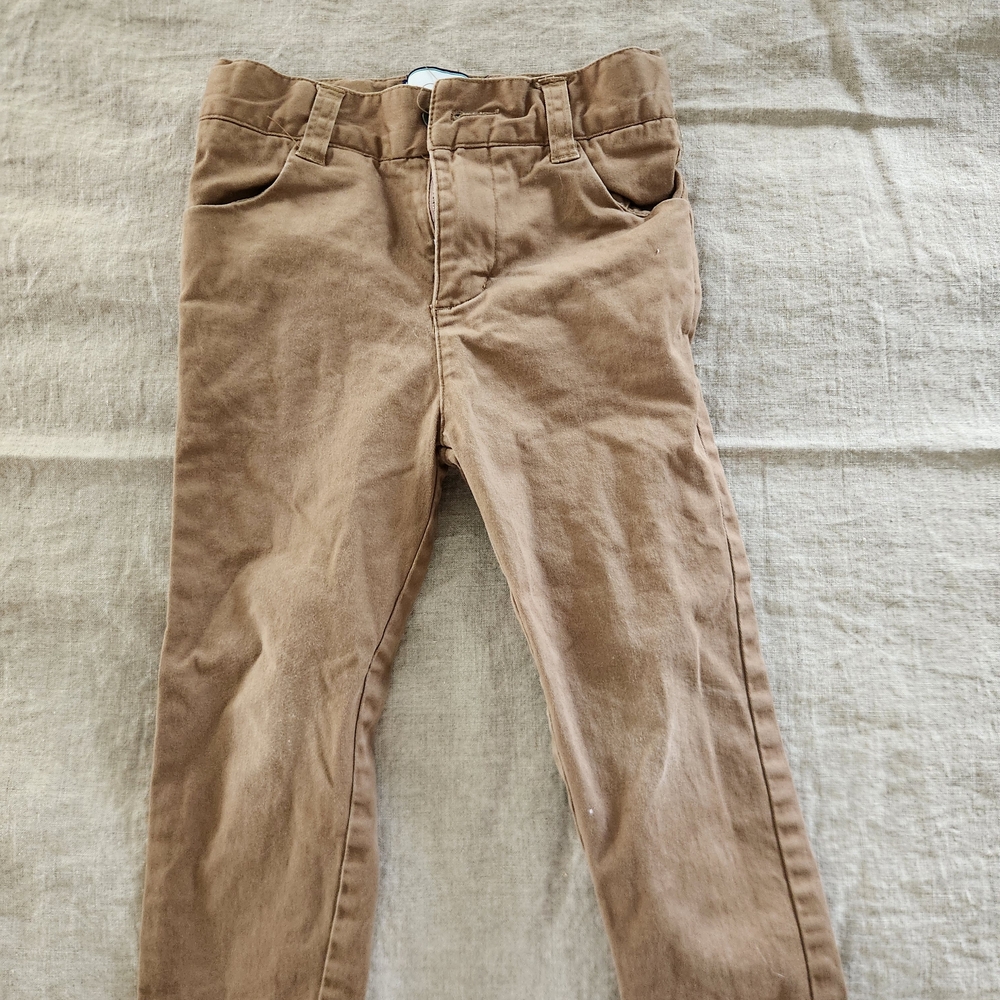 Classic Brown Kids Formal Trousers
